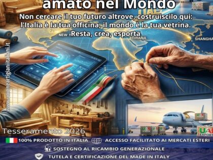 Tesseramento UAI 2026: “Prodotto in Italia, Amato nel Mondo”